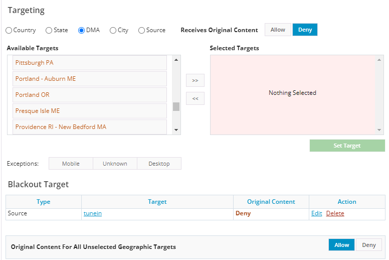 blackouts by source tunein 6 22 17